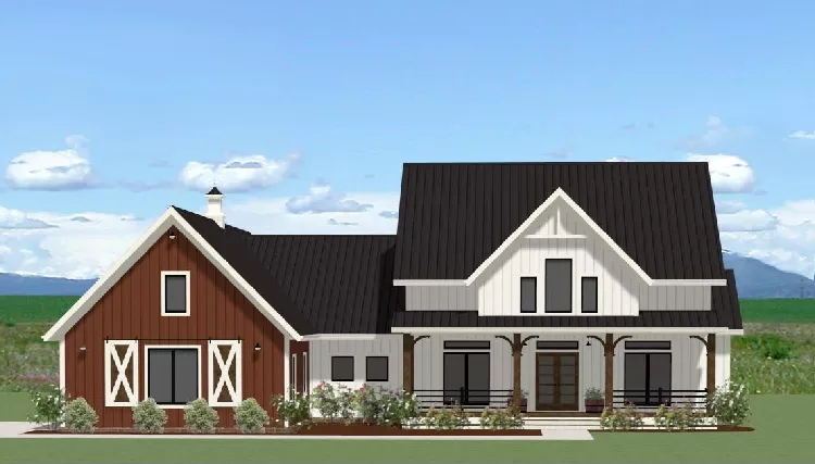 image of ranch house plan 9976